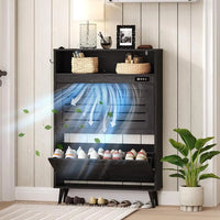 Sleek Deodorizing Shoe Storage Cabinet™