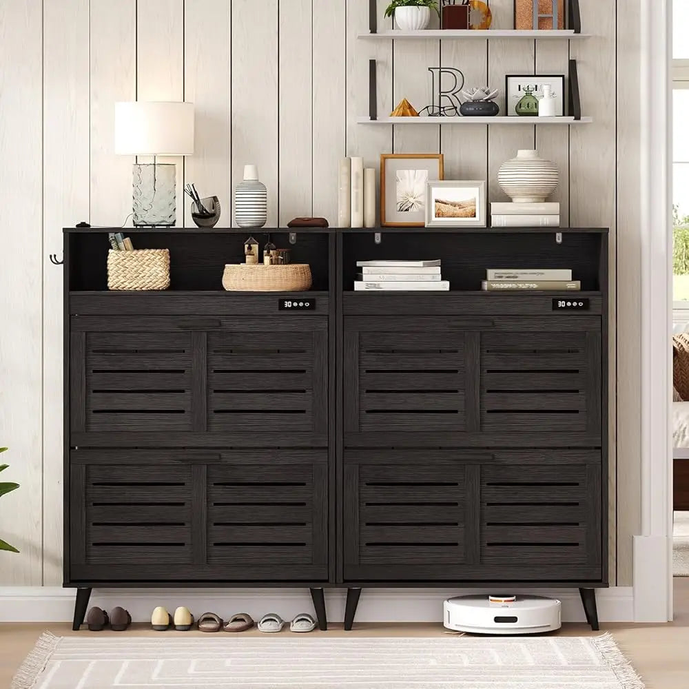 Sleek Deodorizing Shoe Storage Cabinet™