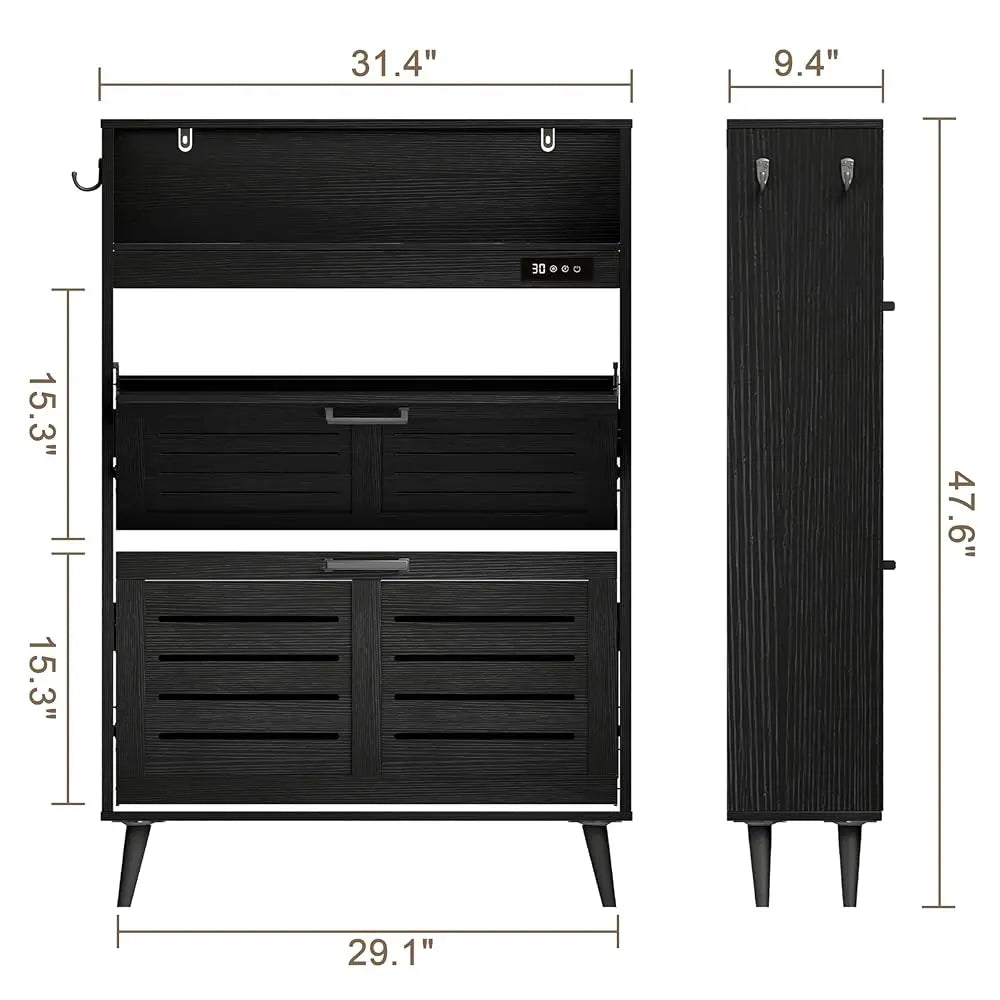 Sleek Deodorizing Shoe Storage Cabinet™