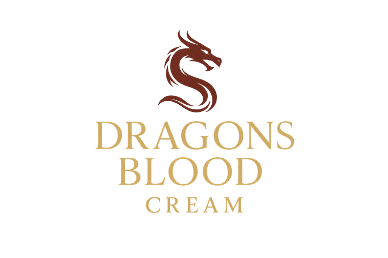 Create a logo to represent the store. The store name is, "Dragons Blood Cream".